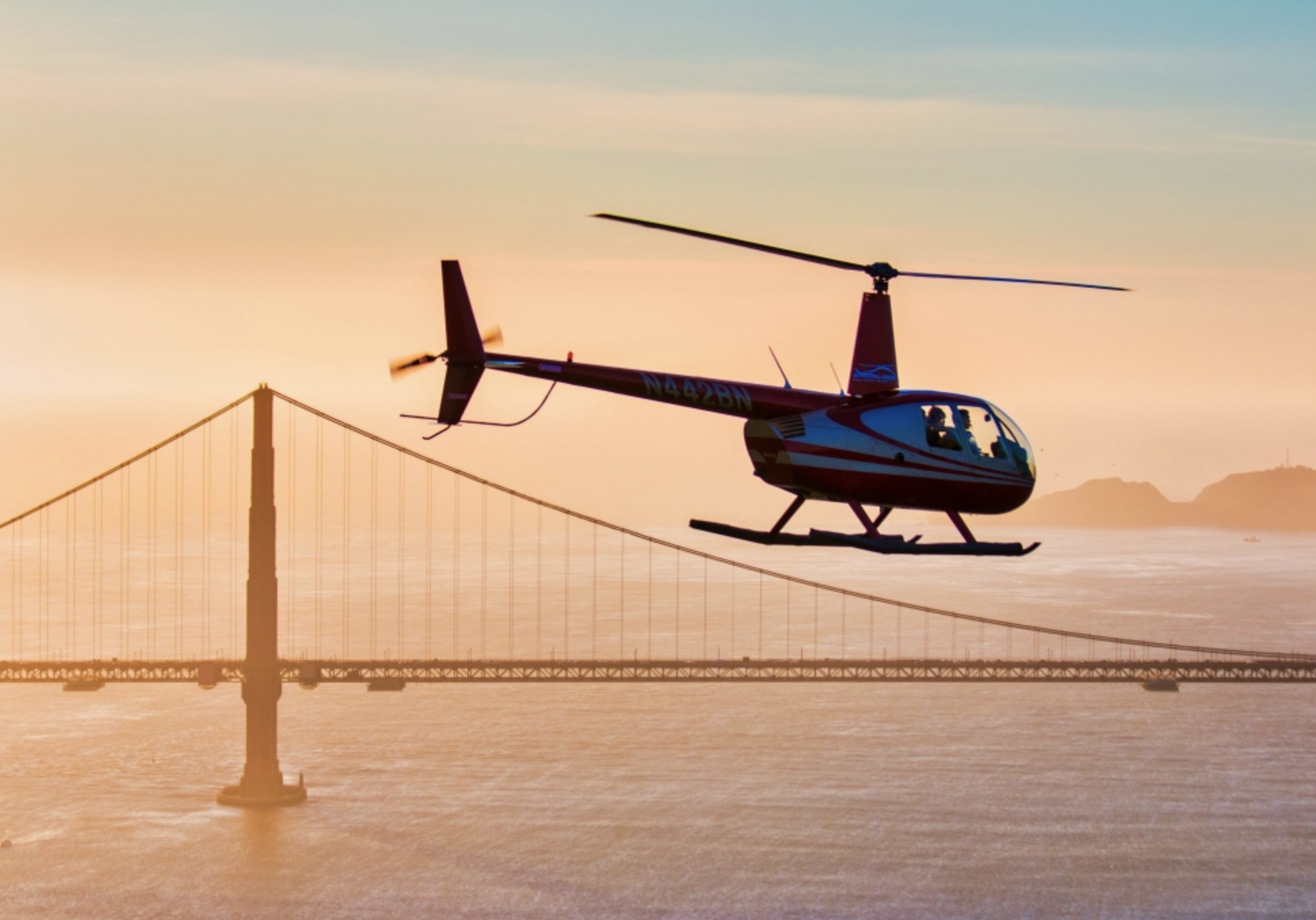 Helicopter Ride Over the City, San Francisco, Celebrate Your Birthday